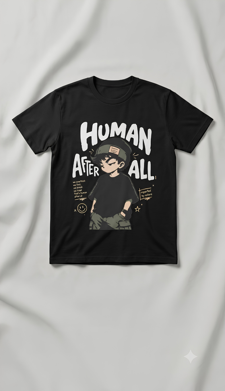 Human After All - White Unisex Graphic T-Shirt