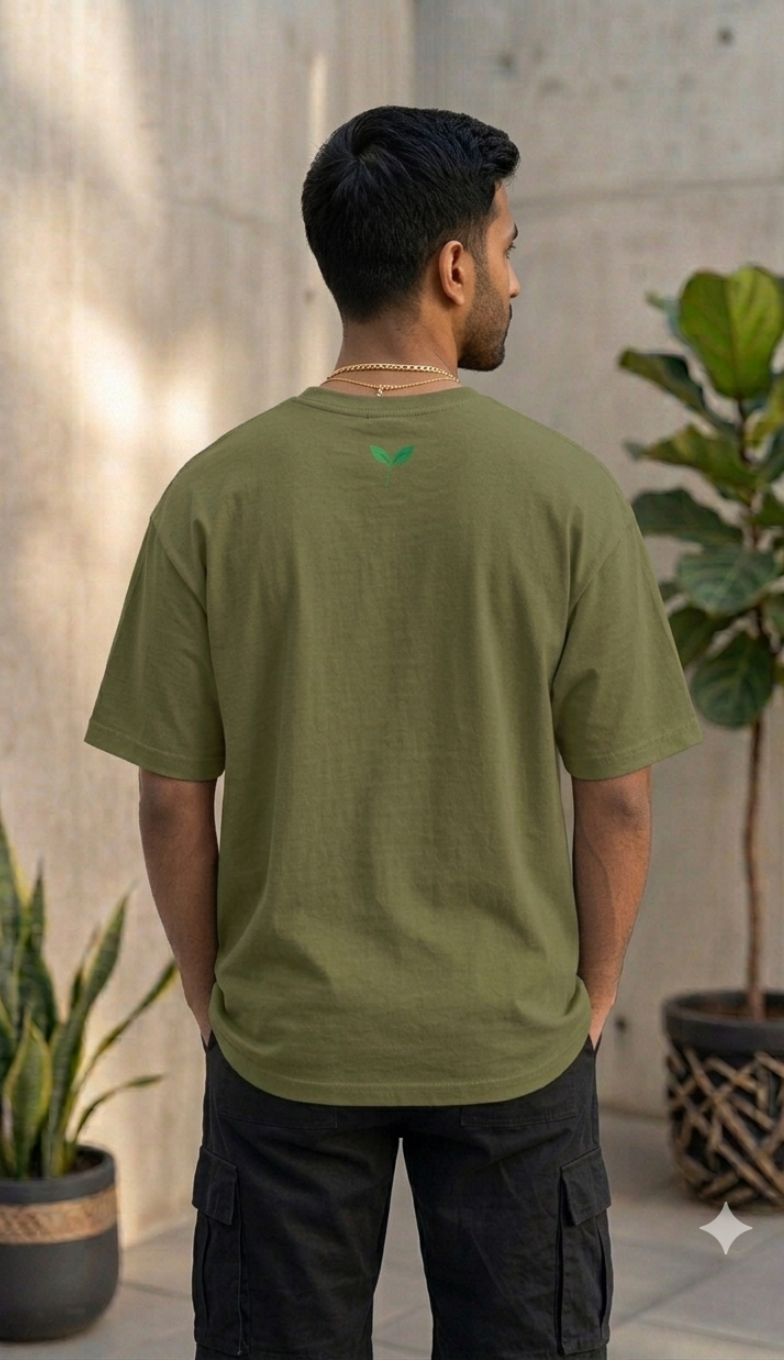 Oops. No. Really? - Olive Unisex Graphic T-Shirt
