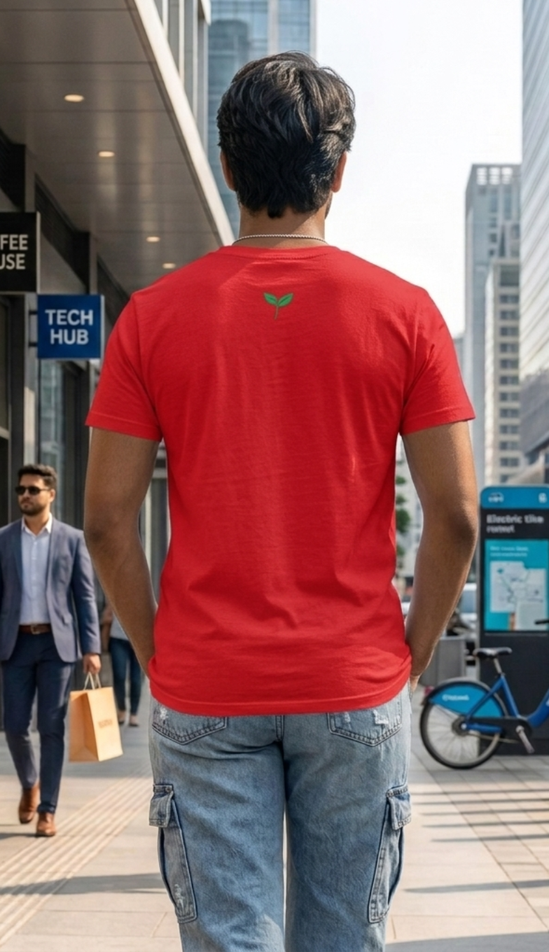 Keep It Real - Red Unisex Graphic T-Shirt