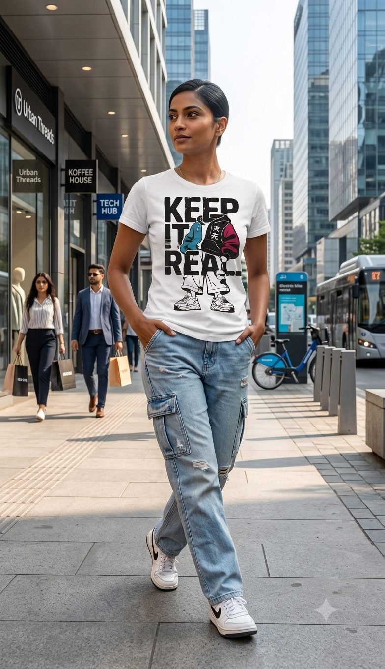 Keep It Real - Unisex Graphic T-Shirt