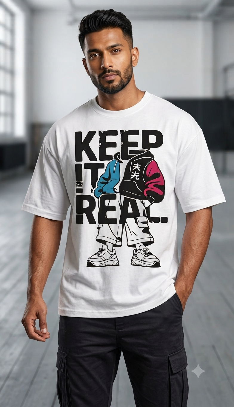 Keep It Real - Unisex Graphic T-Shirt