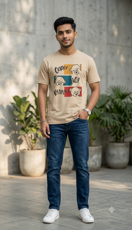 Oops... No... Really? - Unisex Graphic T-Shirt