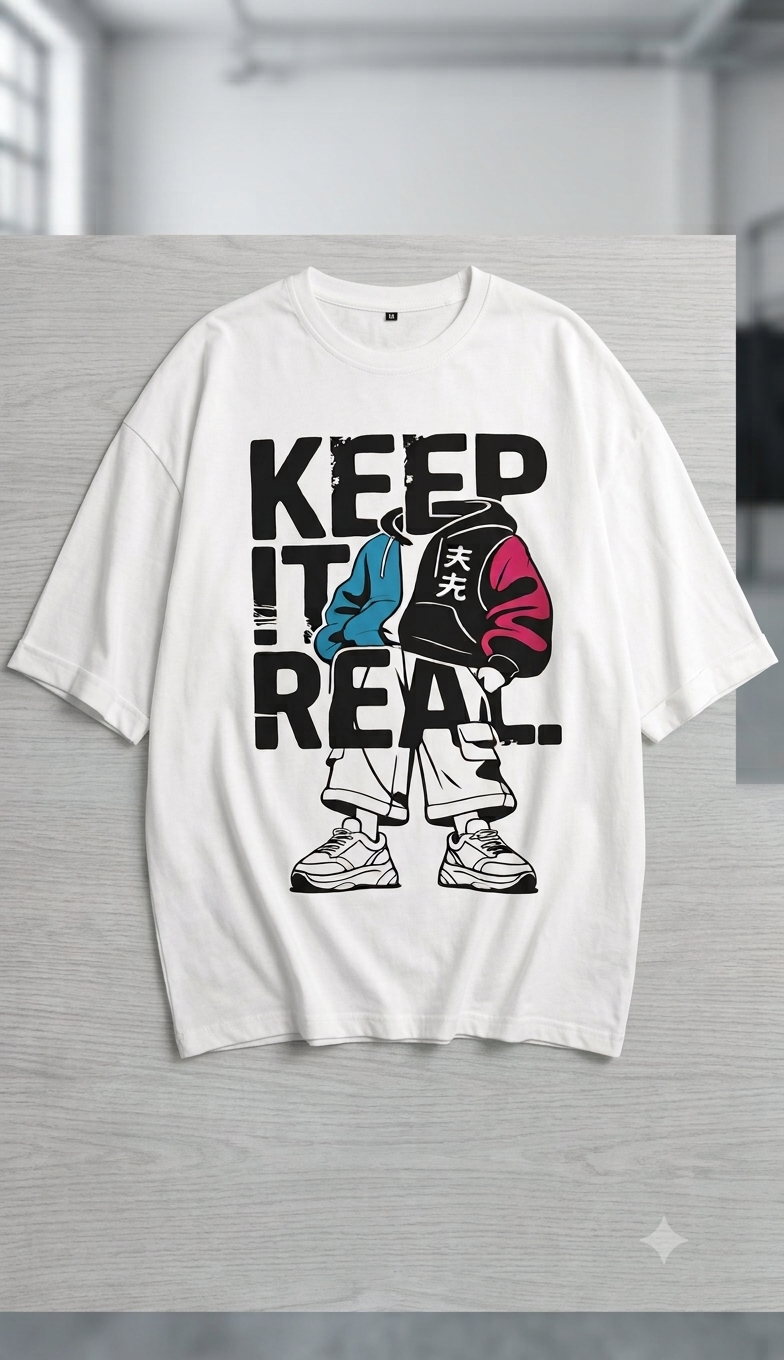 Keep It Real - Unisex Graphic T-Shirt