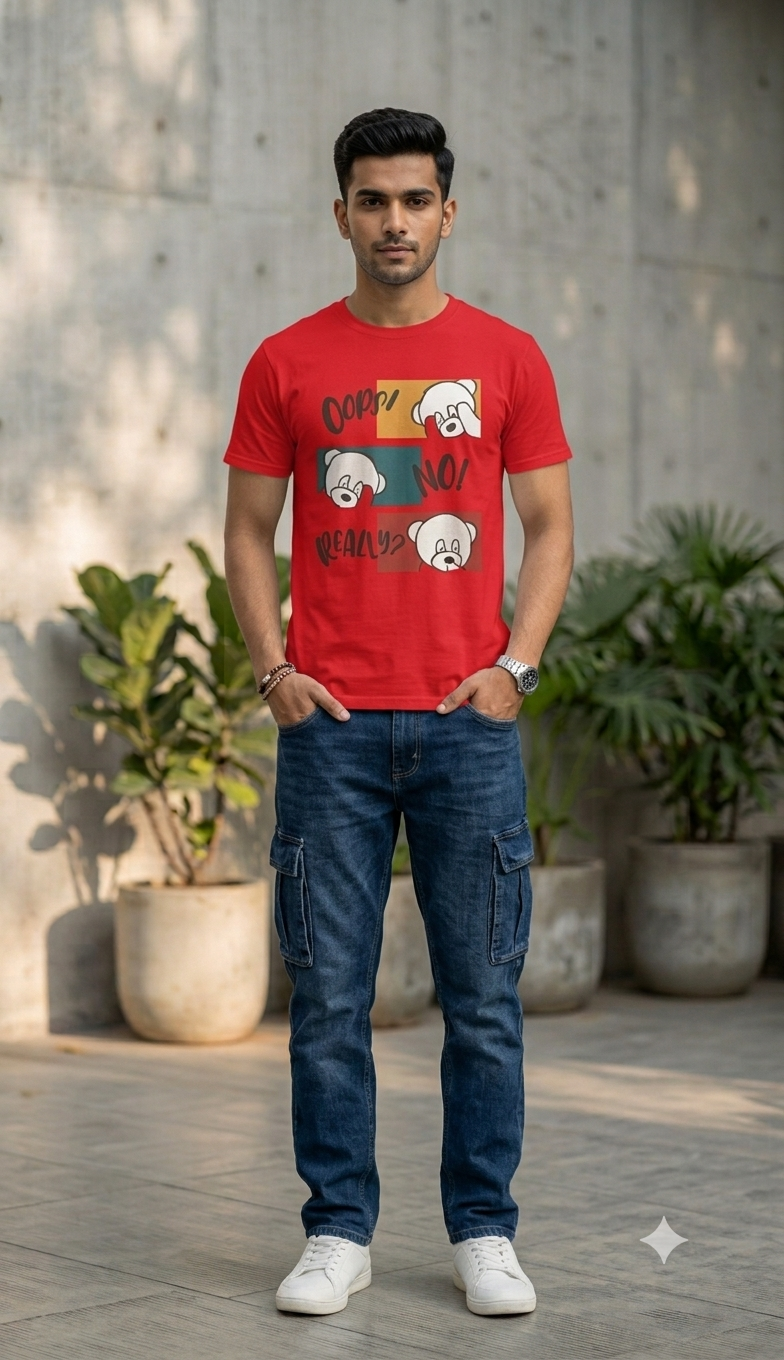 Oops... No... Really? - Unisex Graphic T-Shirt