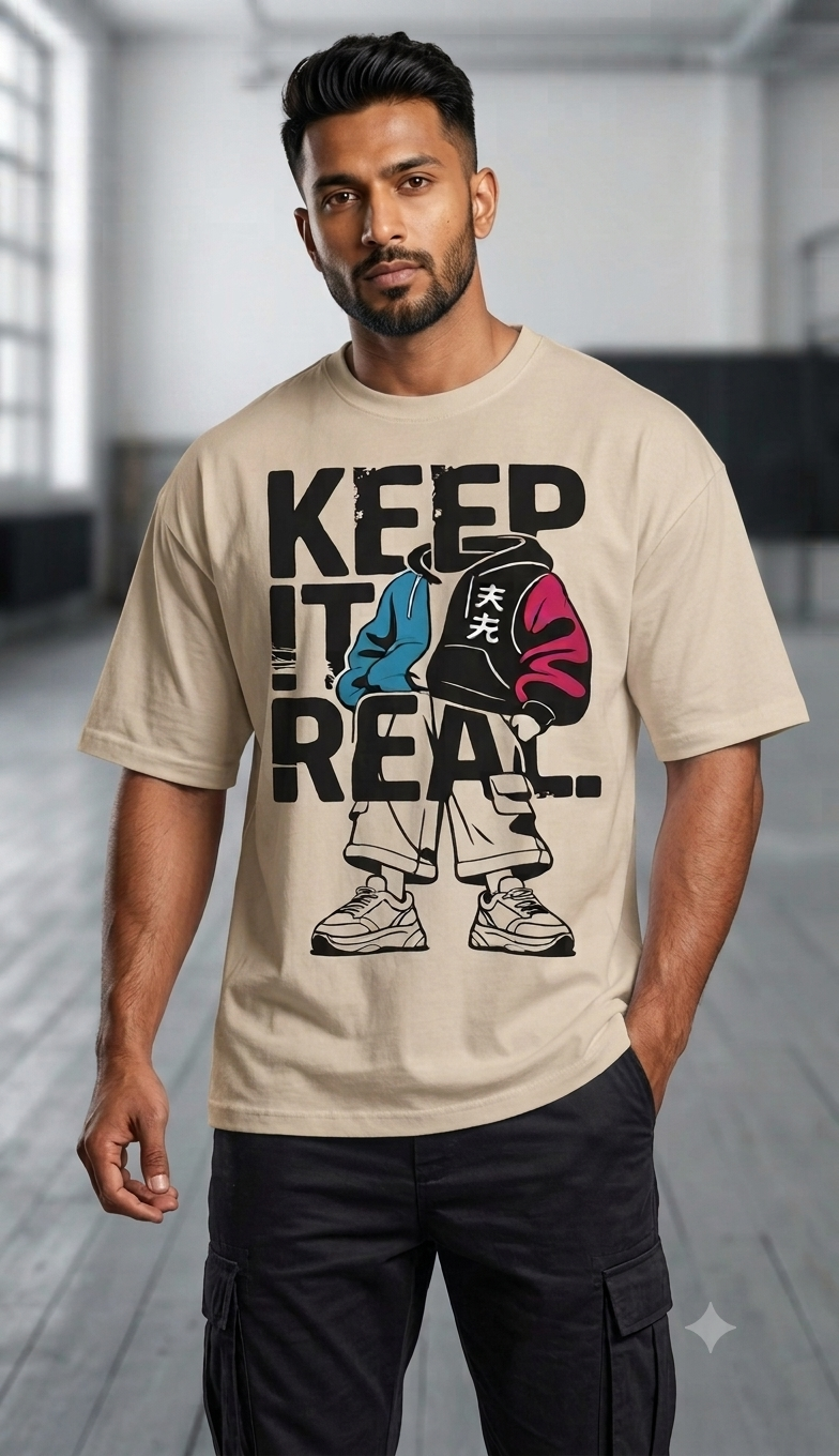Keep It Real - Unisex Graphic T-Shirt